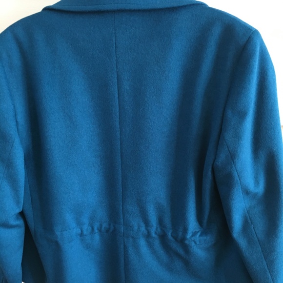 Akris Punto Teal Blue Jacket - Picture 6 of 13